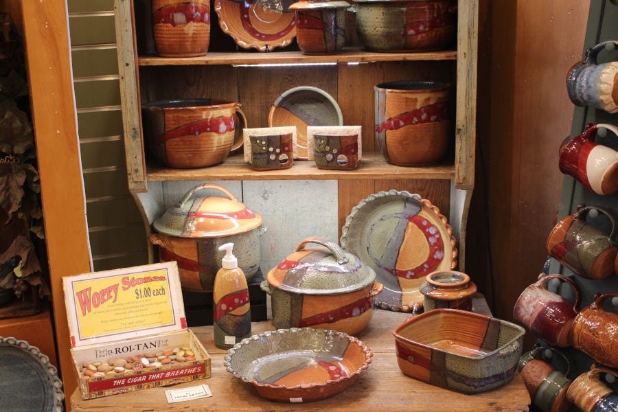 ceramic pottery set at Peter Engler Designs