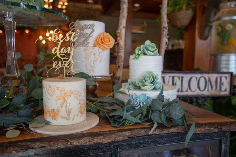 speciality cakes from Sugar Leaf Bakery