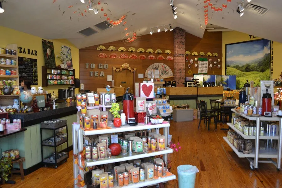 interior of TeaMaze: The Tea Shop